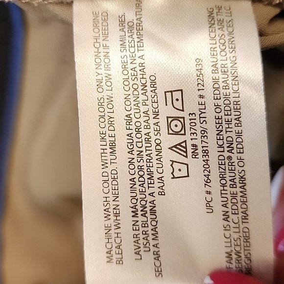 Eddie Bauer Brown Chinos Relaxed Fit - Picture 7 of 10